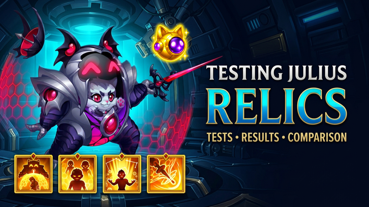 Testing Julius Relics - Tests, Results and Comparison